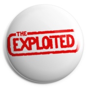 EXPLOITED Chapa/ Button Badge