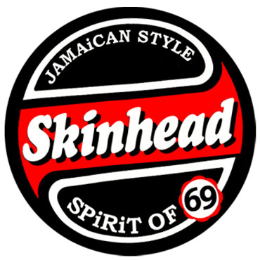 Skinhead - Heckscheibenaufkleber (innen / inside)  günstig bei Spirit of  the Streets Mailorder – SPIRIT OF THE STREETS Webshop
